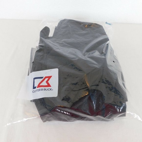 Cutter Buck Mens Blk XXL Long Sleeve WeatherTec Summit Golf Half Zip Jacket USNR - Picture 12 of 12